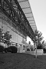 Black & White Front of Leavey Center preview