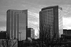 Black & White Bellevue, Washington Buildings preview