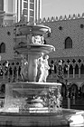 Black & White Water Fountain & Statues preview