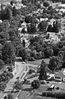 Black & White Looking Down at a Neighborhood preview