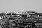 Black & White Qwest & Safeco Fields preview