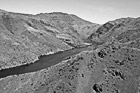 Black & White Aerial Hells Canyon National Recreation Park preview