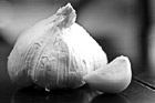 Black & White Garlic & Clove Close Up preview