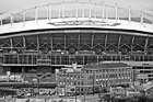 Black & White Qwest Field Football Stadium preview