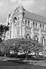 Black & White University of Washington Campus Building preview