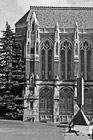 Black & White University of Washington Library Building preview