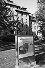 Black & White Pacific Lutheran University Sign & Harstad Hall preview