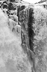 Black & White Snoqualmie Falls Close Up of Water preview