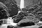 Black & White Elowah Falls preview