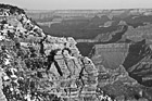 Black & White Grand Canyon Sunrise at Mather Point preview