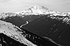 Black & White Mt. Rainier From Crystal Mountain Summit preview