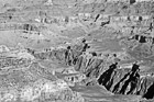 Black & White Grand Canyon South Rim View preview