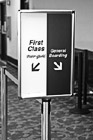 Black & White Airline Boarding Sign preview