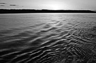 Black & White Whidbey Island Sunset & Puget Sound preview