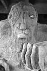 Black & White Fremont Troll preview