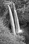 Black & White Wailua Falls preview