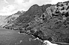 Black & White Na Pali Coast Cliffs preview