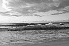 Black & White Dusk at Polihale Park, Kauai preview