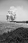 Black & White Lava Steam, Pacific Ocean preview