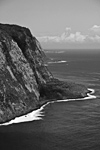 Black & White Waipio Valley, Hawaii, Big Island preview