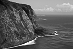 Black & White Waipio Valley, Hawaii preview