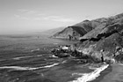 Black & White Coast Scene & Hills preview