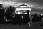 Black & White Palace of Fine Arts Exploratorium at Night preview