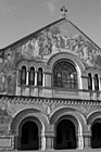 Black & White Close Up Stanford Memorial Church preview