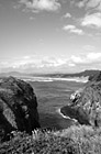 Black & White Oregon Coastal Scene preview