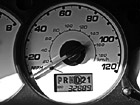 Black & White Speedometer Close Up preview