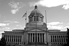 Black & White Washington State Capitol Building preview