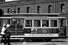 Black & White Cable Car, Powell & Hyde Sts. preview