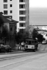 Black & White San Francisco Cable Car preview