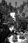 Black & White Cascade Falls, Yosemite Valley preview