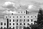 Black & White Old Thurston County Court House, Washington preview