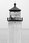 Black & White North Head Lighthouse, Washington preview