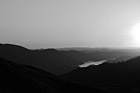 Black & White Yosemite Hills Sunset preview