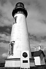 Black & White Yaquina Head Lighthouse preview