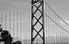 Black & White Arch of Bay Bridge preview