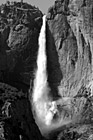 Black & White Yosemite Falls Close Up preview