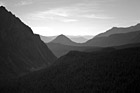 Black & White Hills of Mount Rainier National Park preview