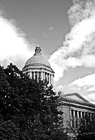 Black & White Capitol Building in Washington State preview