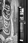Black & White Coca Cola Soda Machine preview