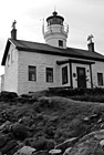 Black & White Battery Point Lighthouse preview