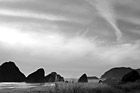Black & White Rocks on Oregon Coast preview