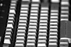 Black & White Keyboard Close Up preview