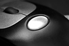 Black & White Black Computer Mouse preview