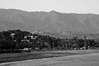 Black & White Santa Barbara Beach & Mountains preview