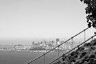 Black & White San Francisco View looking over Golden Gate Bridge preview