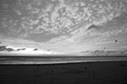 Black & White Seaside Oregon Beach Sunset preview